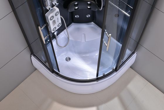 5mm narożna kabina prysznicowa parowa aluminiowa rama 1-1,2mm