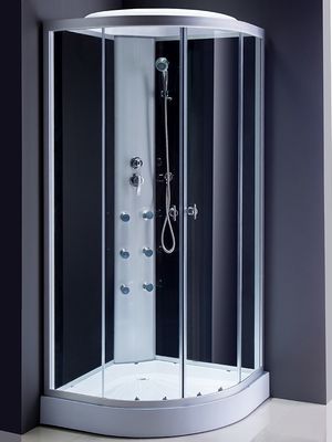 Kabiny prysznicowe półokrągłe 1-1,2 mm 900 mm Pojedyncze drzwi 35''X35''X85''