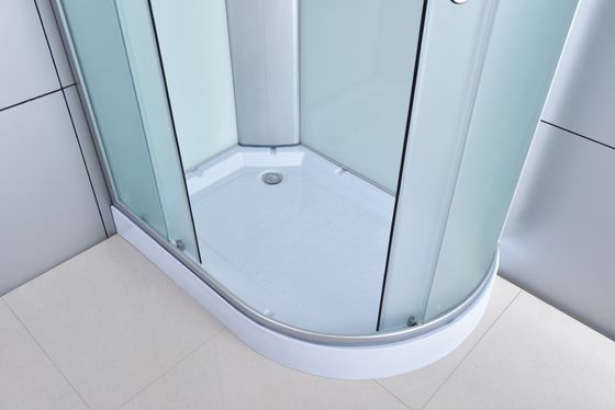 Matowe szklane kabiny prysznicowe Rama aluminiowa 1-1,2 mm