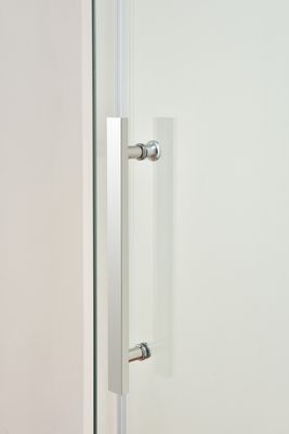 Szklane bezramowe kwadratowe kabiny prysznicowe 1-1,2 mm