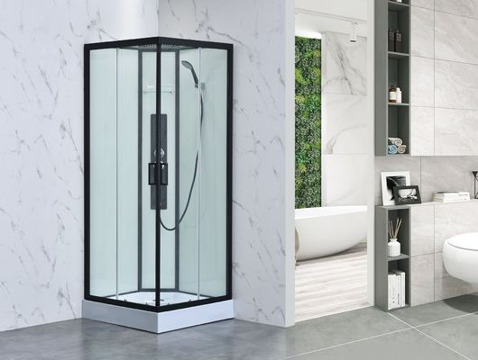 900x900x1900mm Szklana rama łazienkowa ze szkła łazienkowego