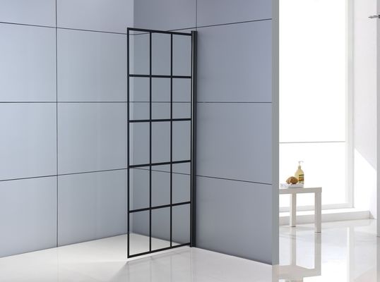 Aluminiowa rama Łazienka Prysznicowe szklane drzwi przesuwne 6mm
