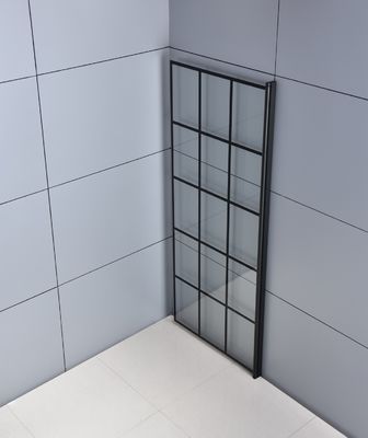 Aluminiowa rama Łazienka Prysznicowe szklane drzwi przesuwne 6mm