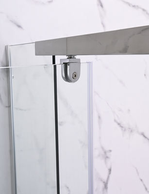 Łazienka Kwadratowe szklane kabiny prysznicowe ISO9001 900x900x1900mm