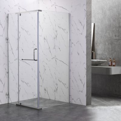 Łazienka Kwadratowe szklane kabiny prysznicowe ISO9001 900x900x1900mm