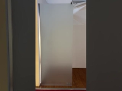 Wyraźne, wykonane na zamówienie, 8 mm szkło pod prysznicem do budynku biurowego