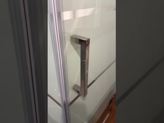 Przystępne ceny, okna prysznicowe z białym szkłem i ramą z aluminium