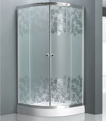 5mm narożne, samodzielne elektryczne kabiny prysznicowe z przezroczystego szkła