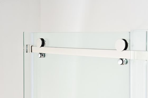 Szklane bezramowe kwadratowe kabiny prysznicowe 1-1,2 mm