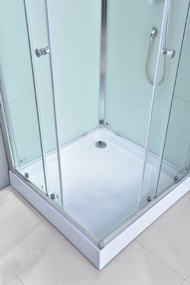 Kabiny prysznicowe z kwadratową ramą aluminiową