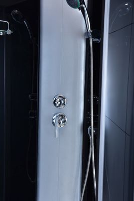 Zakrzywiony narożnik 4mm Łazienka Kabina prysznicowa Przesuwana otwarta